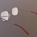 Elegant Jewelry Design With Silver Frame And Red Accent Details For Fashionable Look