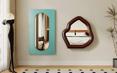 Modern Mirror 3d model