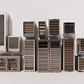 Constant temperature wine cabinet constant temperature cabinet 3d model