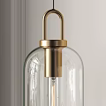 Modern Glass And Metal Pendant Lights With Various Stylish Shapes
