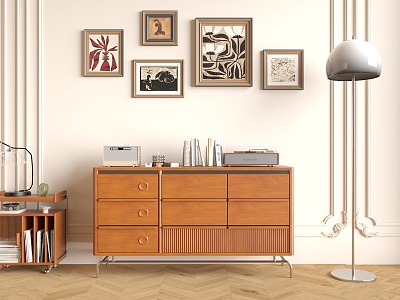 Middle Style Side Cabinet model