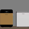 GANXAT and CANAY Refrigerators with Digital Temperature Display in Black Gold and White Colors
