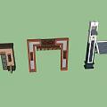 Various Entrance Gate Designs with Traditional and Modern Architectural Features