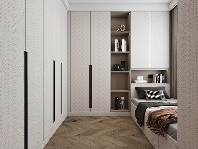 Tatami Bedroom 3d model