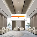 VIP Reception Room Modern Reception Room 3d model