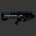 Science Fiction Firearms Next Generation Firearms Science Fiction Game Gun Game Firearms Game Gun Concept Gun Laser Gun 3d model