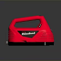 RhinoBond Red Laptop Device With Ergonomic Handle And Modern Portable Design
