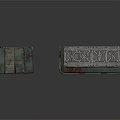 Vintage Building Facade Structures With Old Wooden Frames And Weathered Details