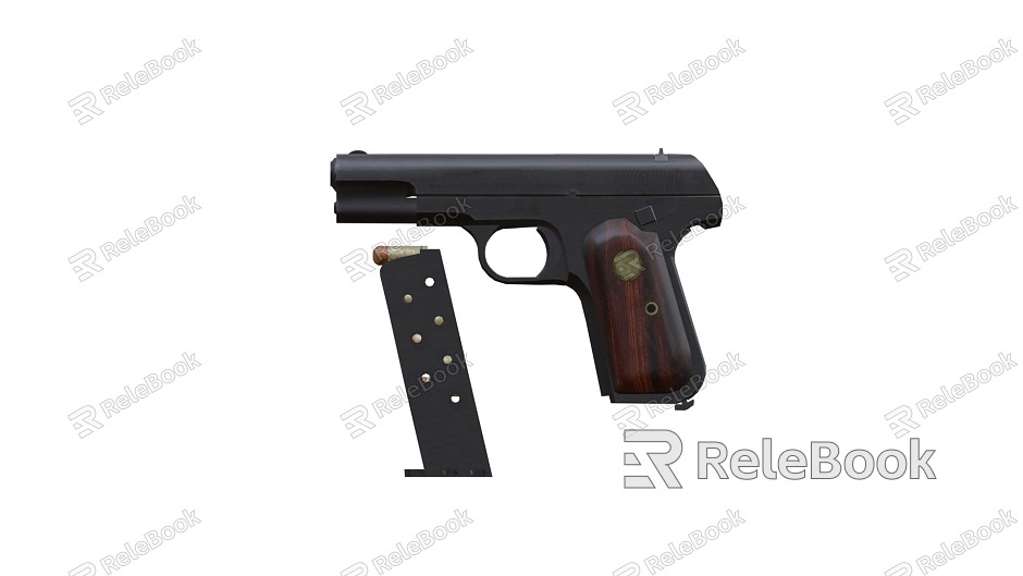 pistol gun weapon model