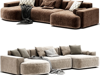 Modern Multiplayer Sofa minotti model