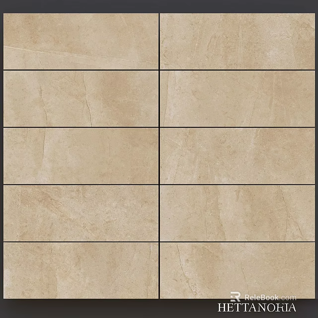 Beige Ceramic Wall Tiles With Natural Texture For Modern Home Decoration 3d model 