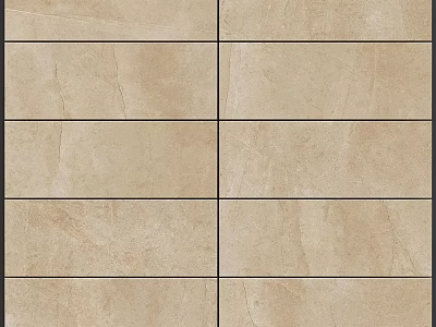 Beige Ceramic Wall Tiles With Natural Texture For Modern Home Decoration 3d model