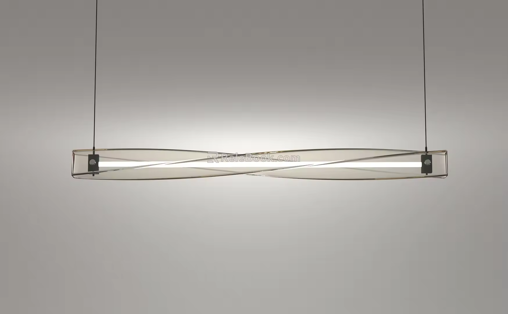Modern chandelier 3d model