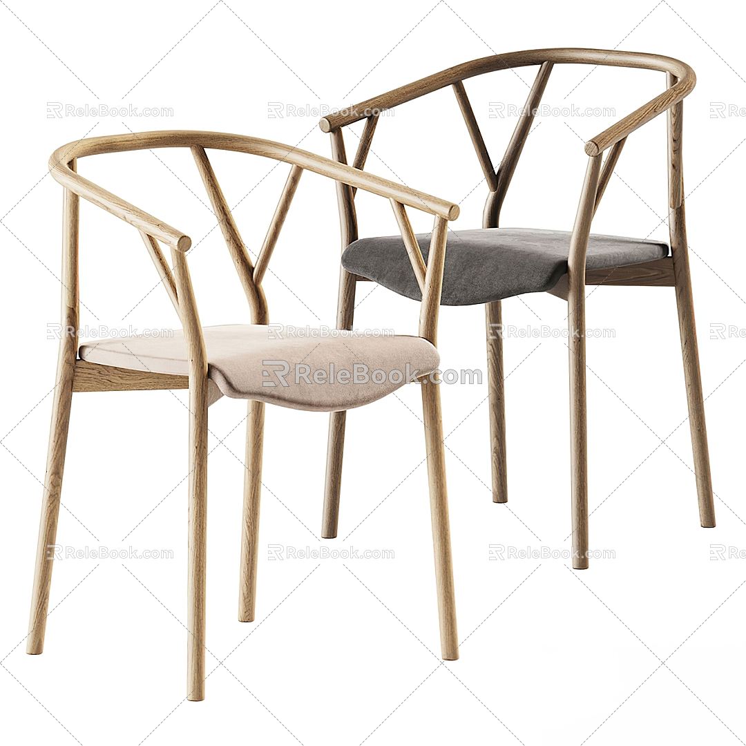 Nordic single chair model