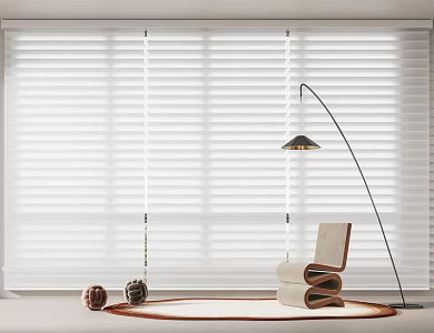 Modern venetian blinds 3d model