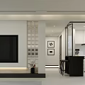 Modern Minimalist Open Plan Living And Dining Room With Bright Clean Home Interior Design