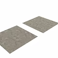 Elegant Taupe Tile Wall With Built In Light Strip And Marble Sphere Decoration