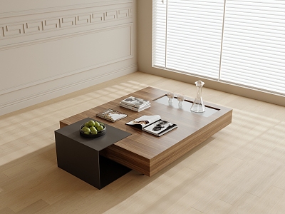 Modern coffee table model