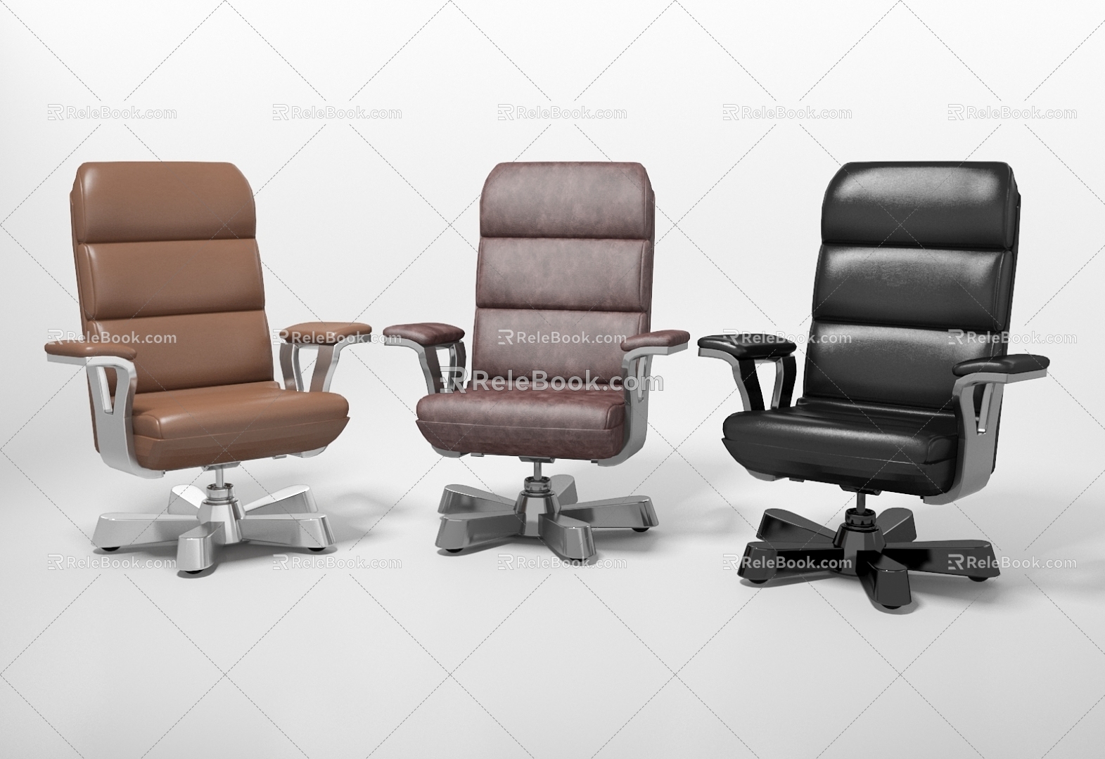 Office Chair Leisure Chair Boss Chair Single Chair Swivel Chair 3d model