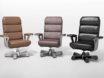Office Chair Leisure Chair Boss Chair Single Chair Swivel Chair 3d model