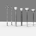 Outdoor Lights With Various Designs And Stylish Lamp Posts For Garden Street Spaces