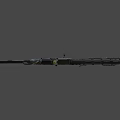 Tactical Assault Rifle With Modern Design Black Finish Rail System And Ergonomic Grip