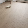 Smooth Light Colored Wooden Floor in Modern Indoor Space With Natural Light and Open Book