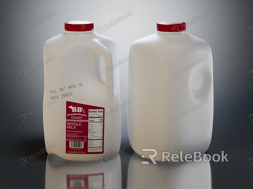 Modern milk bucket milk jug model