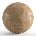 Intricate Wooden Sphere Component With Interlocking Wood Planks Craftsmanship Design