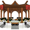 Pavilion 3d model