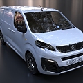 Van Van Van Peugeot MPV Commercial Vehicle 3d model