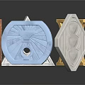 Unique Geometric Jewelry Pieces In Gold Copper Silver Tones With Star And Geometric Designs