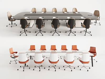 Conference tables and chairs model