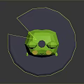 Frog Poison Frog Game Frog Reptile Cold Blooded Animal Reptile 3d model