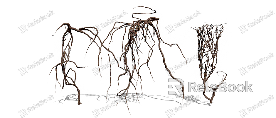 Modern Vine Vine Dead Branch model