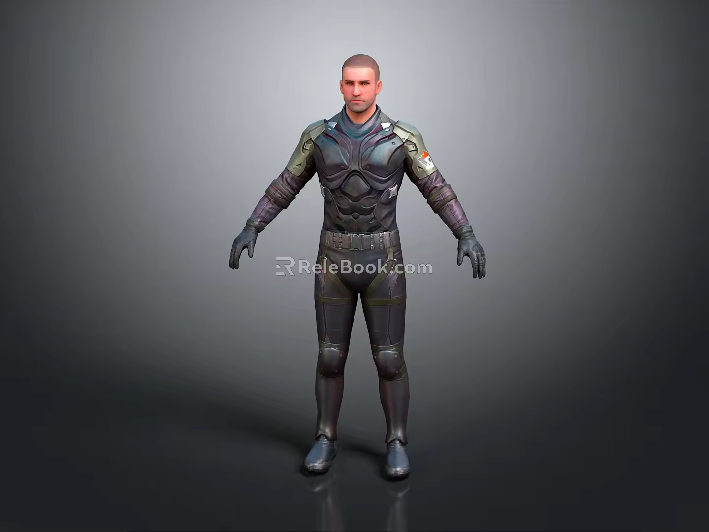 Sci-Fi Armor Alien Armor Sci-Fi Armor High-Tech Armor Futuristic Armor Alien Warrior Armor 3d model