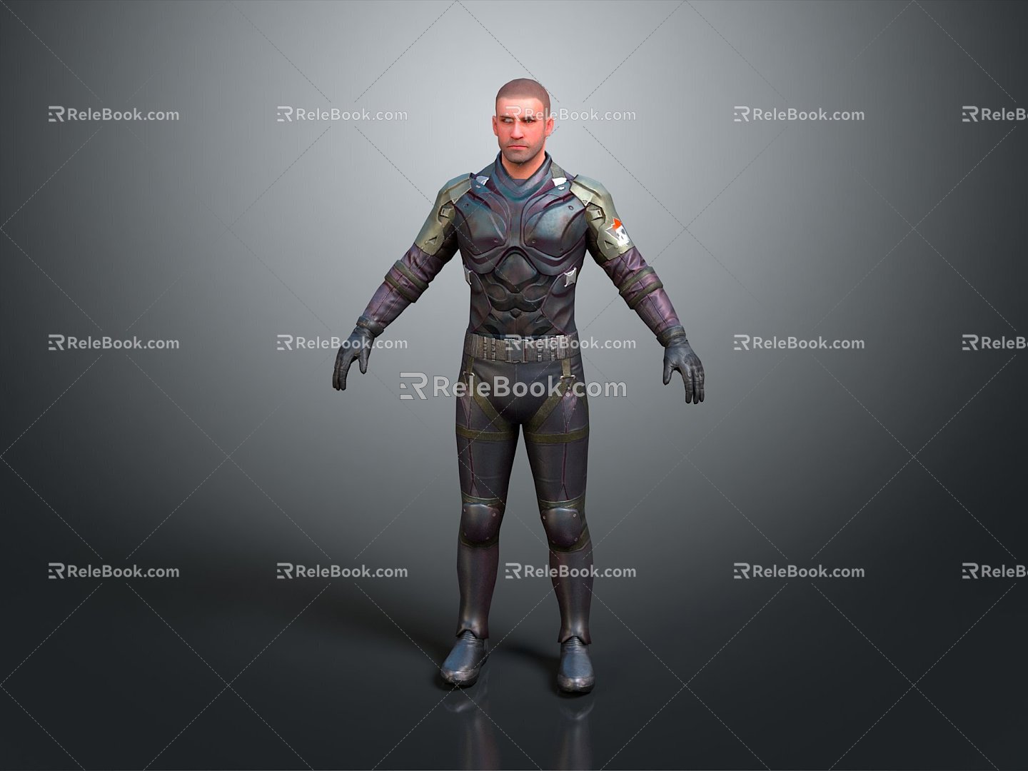 Sci-Fi Armor Alien Armor Sci-Fi Armor High-Tech Armor Futuristic Armor Alien Warrior Armor 3d model