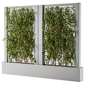 Modern Plant Wall Green Plant Wall 3d model