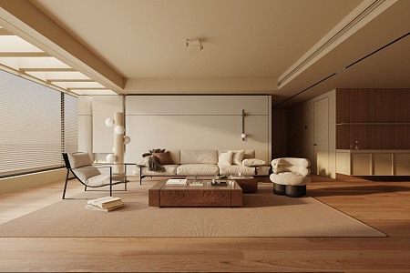 The Silent Living Room 3d model