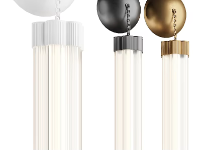 Modern Stylish Wall Lamps In White Black Gold With Metal Base And Glass Shade 3d model
