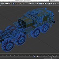 Truck Heavy Truck Heavy Vehicle MAZ537 Missile Transporter Armored Vehicle Transporter Low Face Number Low Model Times Film and Television Level 3d model