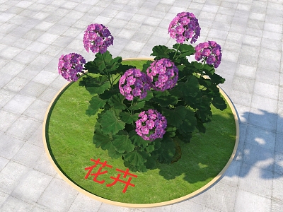 Flowers and flowers 3d model 3d model