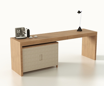 Desk Hotel Minibar 3d model