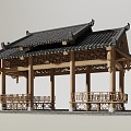 Chinese style pavilion pavilion Chinese style pavilion ancient pavilion pavilion landscape pavilion hexagon pavilion classical Chinese style pavilion Chinese style pavilion ancient building pavilion 3d model