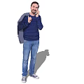modern man 3d model