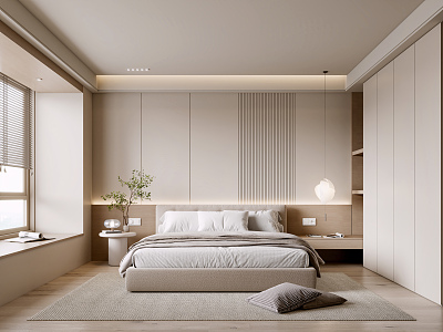 Modern Bedroom 3d model