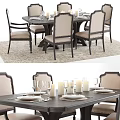 Elegant Modern Dining Table Set With Upholstered Chairs Table Settings Candles Wine Glasses And Plates