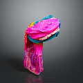 Colorful Vibrant Scarf With Soft Fabric For Daily Stylish Accessory Use