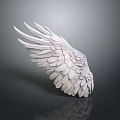 angel wings angel wings virtual items game items game props daily necessities 3d model