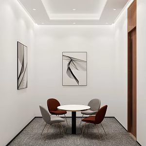 Negotiation Room 3d model